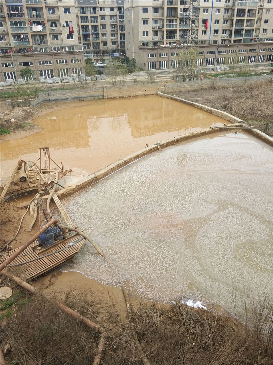 尚志沉淀池淤泥清理-厂区废水池淤泥清淤