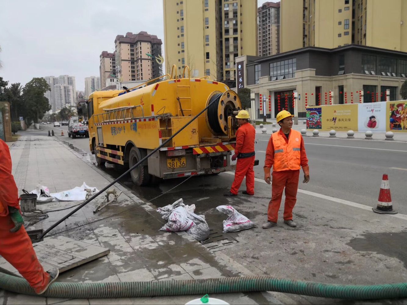 尚志排污管道清淤-管道清洗